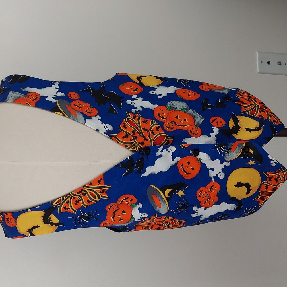 Halloween Vest by Ceci- M/L